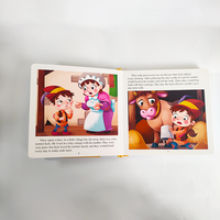 Carnets interactifs pour enfants, couverture rigide, impression offset, reliure parfaite, design personnalisé, thème anime anglais