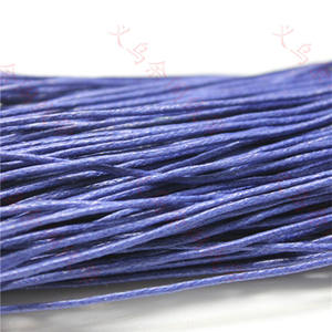 Corde en <span class=keywords><strong>coton</strong></span> ciré 1.5mm, cordon <span class=keywords><strong>macramé</strong></span> pour étiquette volante, vente en gros d'usine - Product Image 5