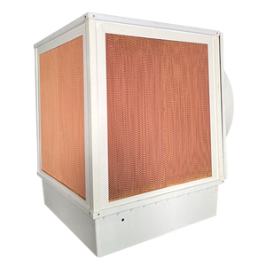 Nuevo 1.5kw 380V 50Hz 146*146*190cm FRP fibra de vidrio cortina de agua evaporativa almohadilla de refrigeración por aire enfriador de aire con ventilador de escape - Product Image 3