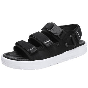 <span class=keywords><strong>Sandalias</strong></span> cruzadas para hombre, novedad de verano, <span class=keywords><strong>sandalias</strong></span> informales, zapatillas de suela gruesa de goma, zapatos de playa para deportes al aire libre a la moda - Product Image 2