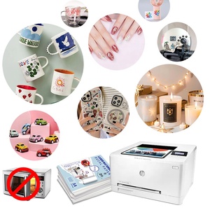 Tự Làm Thủy Tinh Gốm Sứ Móng Tay Thủ Công Mỹ Nghệ Nướng Miễn Phí Chuyển Nước Logo Sticker Cho Trượt Nước <span class=keywords><strong>Decal</strong></span> Giấy Máy In Laser - Product Image 2