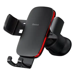 Baseus Gravity Car Phone Holder Metal Air Vent supporto per auto per Samsung Support iPhone Xiaomi supporto per cellulare supporto per auto