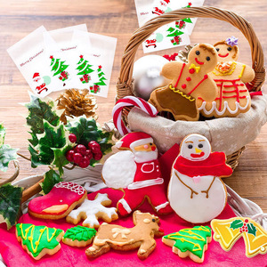 Ensemble de 18 emporte-pièces en acier inoxydable 3D pour Noël, emporte-pièces en forme de maison en pain d'épices pour la pâtisserie - Product Image 2