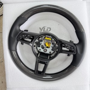 พวงมาลัย YLD สำหรับรถ Porsche Panamera Cayenne Macan 718 Cayman Taycan 918 <span class=keywords><strong>911</strong></span> Boxster <span class=keywords><strong>Carrera</strong></span> 981 718 958 957 997 - Product Image 4