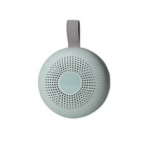 Machine à Sons Apaisants pour Bébé Personnalisée OEM/ODM, Machine à Bruit Blanc Ronde Portable avec 30 Berceuses et Minuteur, Vert Macaron Adorable, Type-C
