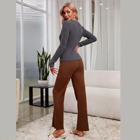 Damen V-Ausschnitt Kaschmir Hochwertige Enganliegende Strickjacke auf Lager Gestrickter Damen-Kaschmirpullover Cardigan