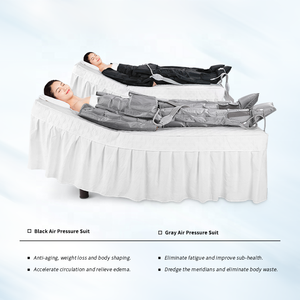 Presoterapia Combinaison de drainage lymphatique Thérapie par la presse Pression d'air infrarouge lointain professionnelle Massage complet du corps <span class=keywords><strong>Pressotherapie</strong></span> - Product Image 5