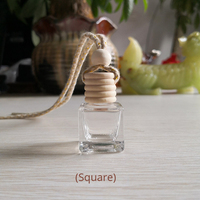 Ensemble de bouteilles en verre vides personnalisées pour aromathérapie domestique, diffuseur d'huiles fraîches, pendentif parfumé pour voiture, sans sulfate ni alcool