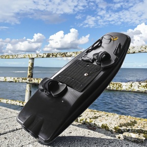 Planche de surf à moteur en fibre de carbone haute vitesse avec batterie 48V et sac de transport, moteur longue durée pour planche de surf en eau ouverte - Product Image 1