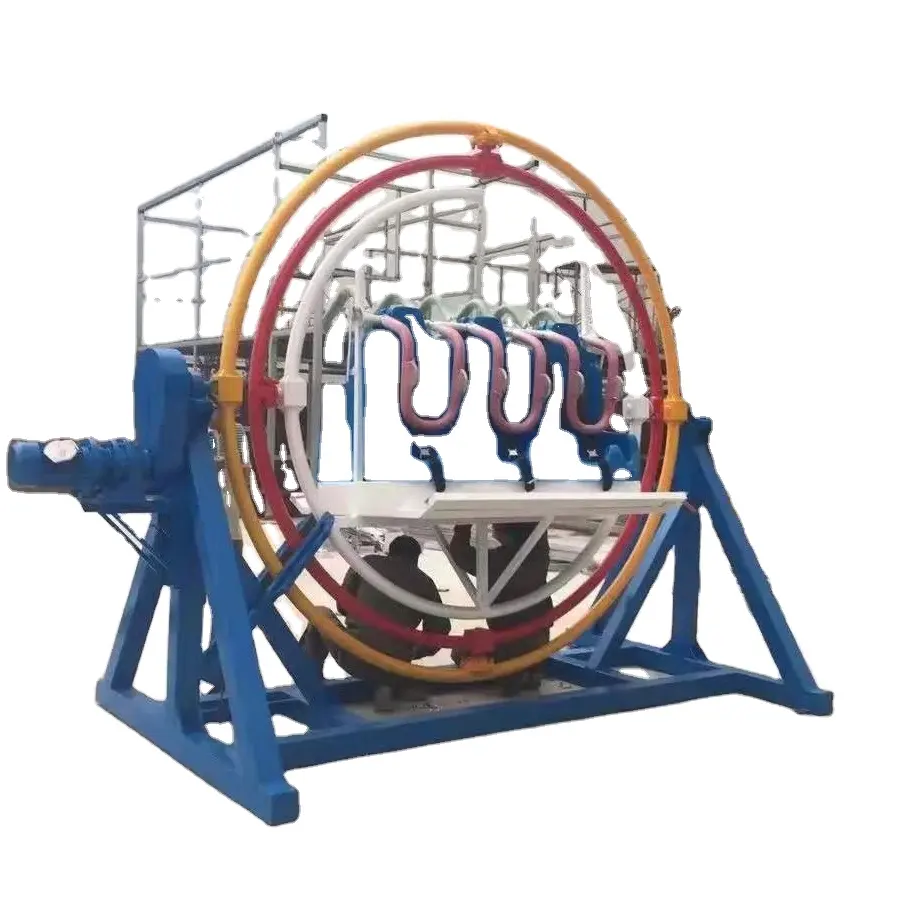 Human gyroscope rides sale 4 seater 6 seat gyroscope rides kids games 3d space ring human gyroscope ride for kids