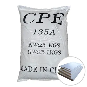 Chinese quality Chemical pvc additive impact modifier chlorinated polyethylene resin
