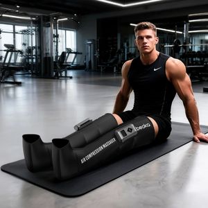 Botas de Terapia de Presoterapia por Compresión de 5 Cámaras Beoka para Recuperación Deportiva, Máquina Masajeadora de Aire para Pies y Piernas - Product Image 4