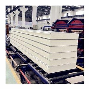 Sử dụng rộng rãi vật liệu cách nhiệt PIR polyisocyanate Bảng điều khiển bánh sandwich cho kho lạnh - Product Image 1