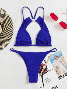 Mills Sisters Sexy à volants à volants Mini string Bikini deux pièces Bikini ensemble baigneur maillot de bain bain femme maillot de bain femmes - Product Image 5