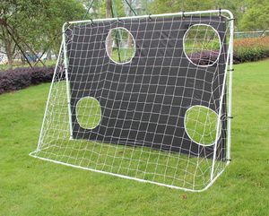 7x5 ft fútbol objetivos equipo de entrenamiento fútbol Red con disparando a objetivos - Product Image 3