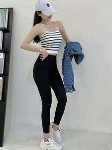 Cintura alta Deportes al aire libre Apretado Abdominal Nylon Spandex Levantamiento de glúteos Pantalones de yoga Mujer Gimnasio Pantalones de yoga Pantalones de chándal <span class=keywords><strong>Leggings</strong></span> - Product Image 6