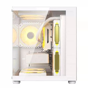 I5 3570+H61+16GB Ddr3+240GB Panoramic Chassis Desktop <b>Computer</b> Office Host Game <b>Computer</b> Rgb Case Desktop <b>Computer</b> Office Host - Product Image 2