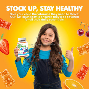 SUNI Private Label Organic Halal Multivitamins <strong>Gummies</strong> Sugar Free <strong>Vitamins</strong> Gummy Multivitamin <strong>Gummies</strong> for <strong>Kids</strong> - Product Image 2