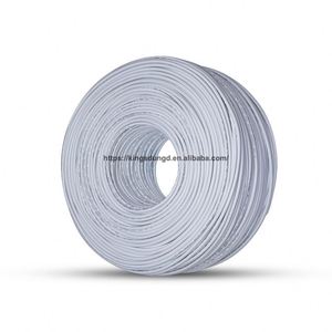 Blanco 2464 26/24/22/20/18awg Cable de alimentación de funda de 2 núcleos Cobre puro sobre cable redondo <span class=keywords><strong>rosa</strong></span> Cable de CC personalizado - Product Image 1