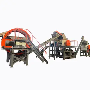 Waste Tyre Recycling Production Line tire Recycling Plant For Sale rubber Tire Recycling