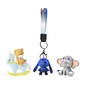 Tuyệt vời bán buôn thiết kế mới tùy chỉnh Keychain Silicone Keychain - Product Image 5