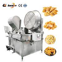 Friteuse à eau circulaire en acier inoxydable SUS304 pour haricots verts, ail et oignons crus, avec système de retrait automatique des résidus