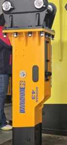 Martillo Hidráulico Soosan SB43, Producto Principal, Suministro Directo de Fábrica, Garantía de Un Año, Características Estándar Incluidas - Product Image 5