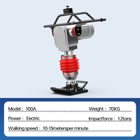 Pilon vibratoire électrique 380V monophasé 65kg pour compactage de sol
