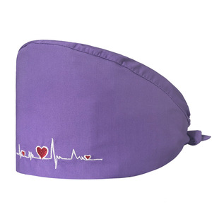 Nuovo Stile Cappello Medico Regolabile per Dottori e Infermieri, Berretto Chirurgico in Cotone Stampato con Bottoni per Ospedale - Product Image 3