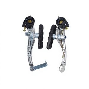 Calibradores de Freno en V de Aluminio, Palancas de Freno y Zapatas de Freno, Accesorios Universales para Ruedas Delanteras y Traseras de Bicicleta - Product Image 1