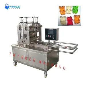 TK-50 Kleine Gummy Candy Making Machine Jelly Gummy Bear Machines Kleine Gelei Snoep Productie Machine