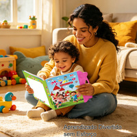 Livre électronique bilingue portugais-brésilien-anglais en gros pour l'apprentissage précoce avec tableau blanc interactif et fonction tactile-sonore