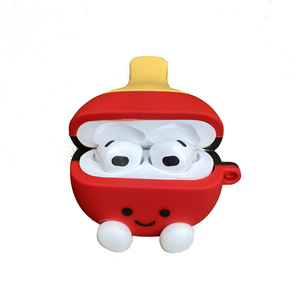 Étui de protection pour écouteurs en silicone 3D de style dessin animé mignon, style Ins, pour 1/2/Pro3 - Product Image 3