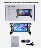 Console de jeu portable X9 Mini, écran HD IPS de 5,5 pouces, 8 Go, plus de 6200 jeux, double joystick, sortie TV, batterie 2000 mAh, lecteur de jeux rétro
