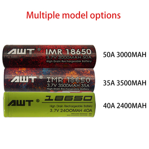 <span class=keywords><strong>AWT</strong></span> <span class=keywords><strong>18650</strong></span> 3000mah 35A <span class=keywords><strong>18650</strong></span> recargable de 5000mah de la batería de 3,2 v 2600mah 3c <span class=keywords><strong>18650</strong></span> lifepo4 batería - Product Image 4