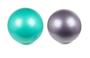 ลูกบอลโยคะพีวีซีขนาด55ซม. 65ซม. พร้อมปั๊มลูกบอลยิมนาสติกศิลปะมืออาชีพสำหรับออกกำลังกายโยคะกำหนดได้เอง - Product Image 3
