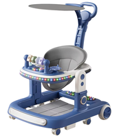 Marche-bébé 3 en 1 de haute qualité pour bébé fille, marche-bébé d'apprentissage, marche-bébé pour passer de la position assise à la position debout, avec roues et siège