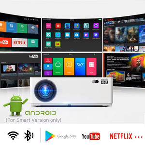 BYINTEK-proyector Multimedia inteligente K20 para cine en casa, dispositivo de proyección de vídeo para teléfono móvil (40USD Extra para Android), 16 años de fábrica - Product Image 2