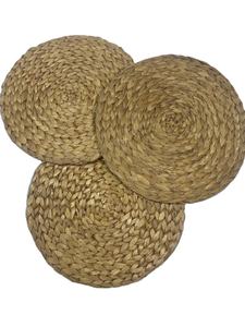 Handmade Eco-friendly Water Hyacinth <b>Placemat</b> Set Customizable Color Logo Natural Material Vietnam Origin Carton Coffee Table - Product Image 2