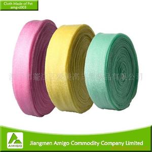 Multipurpose Cleaning <b>Brush</b> <b>Round</b> Plastic Bristle Scouring Pad For Household Use Yellow Green Blue Red Color Available - Product Image 5