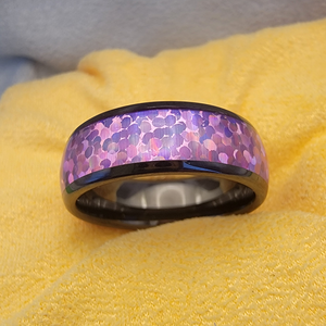 Bague NFC en céramique étanche IP68 T5577 NTAG216 réinscriptible RFID pour la natation, la randonnée, les activités de plein air, l'accès aux portes et les applications professionnelles - Product Image 2