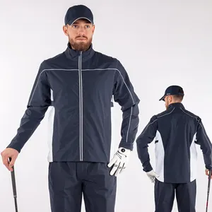 OEM Design Golf Jackets Winter Custom Ski Hunting Heated Coats Warm Clothing Heated Jacket Black Casual Cotton Jackets for men