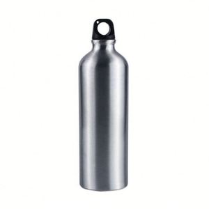 Purple Stainless Steel Vacuum Water <b>Bottle</b> With Carabiner For Travel - Product Image 2
