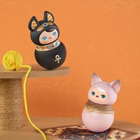 Pucky Roly Poly Kitty Series Popmarts PVC Blind Box Action Figures Custom Mystery Dolls Trendy Cartoon Toys Display Collection