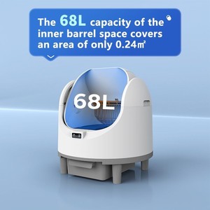 Factory Direct Smart Cat Litter <b>Box</b> Arenero Automático automatic enclosed odor control <b>large</b> capacity safe easy clean durable - Product Image 3