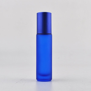 Venta al por Mayor de Botellas de Vidrio Esmerilado de 10 ml con Rodillo Metálico, Coloridas, con Tapa de Aluminio, Vacías, para Aceites Esenciales y Perfumes - Product Image 2