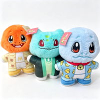 Fabricante de Peluches, Peluches Pokemonootd de 25 cm, Juguetes de Anime y Dibujos Animados para Niños, Todas las Series, Juguetes para Máquinas de Garra, Venta al por Mayor