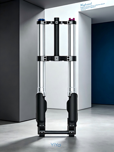 Amortisseur réglable pour vélo électrique. Ajustez la <span class=keywords><strong>duret</strong></span>é en fonction des terrains, adapté aux trajets plats et en vallonnés - Product Image 1