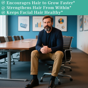 OEM Customized Collagen Beauty Supplement Beard <b>Gummies</b> for Healthy Skin Promote Fuller Beard <b>Gummies</b> <b>Candy</b> - Product Image 4