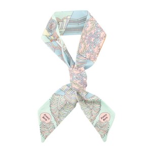 Çok Satan Kare Polyester Eşarp Toptan Kravat Paketi Fiyonk Kurdele Saç Bağı Kadın Aksesuarları Saç Bandı Müslüman - Product Image 5